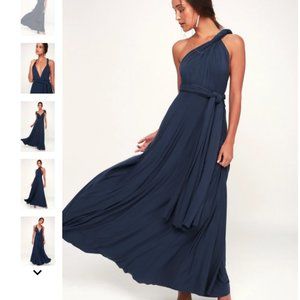 Multiple Styles - Navy Blue Maxi - Wedding